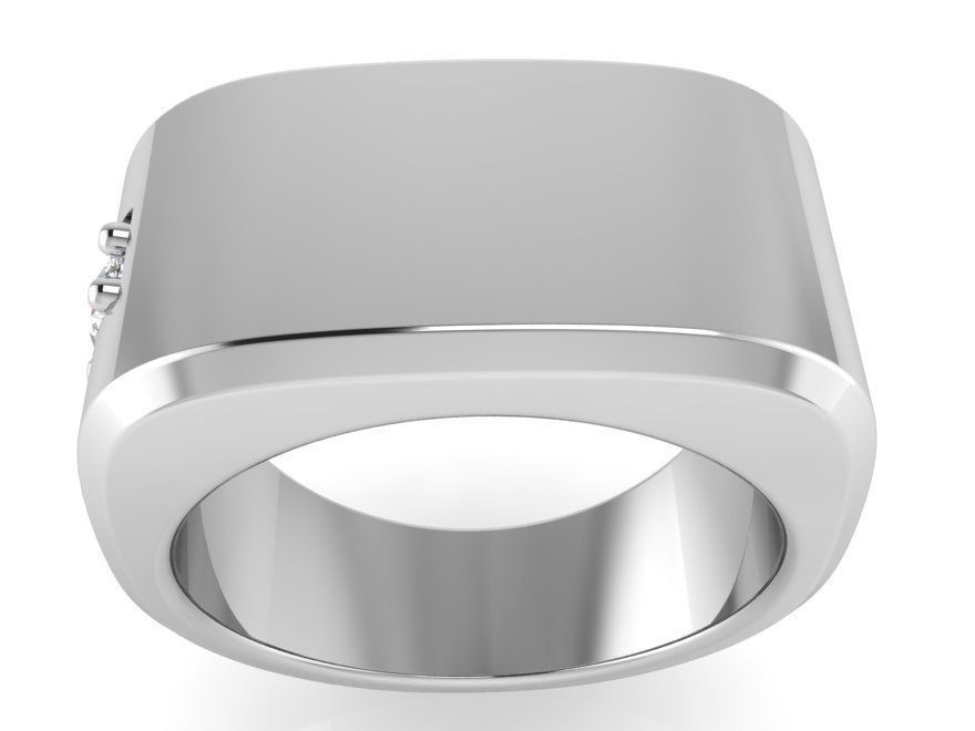 Stylish ring 2922 3D print model 3D print model_2