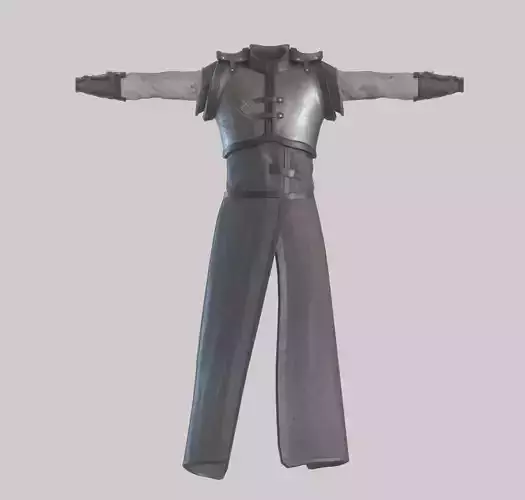 Male knight mediaval armor