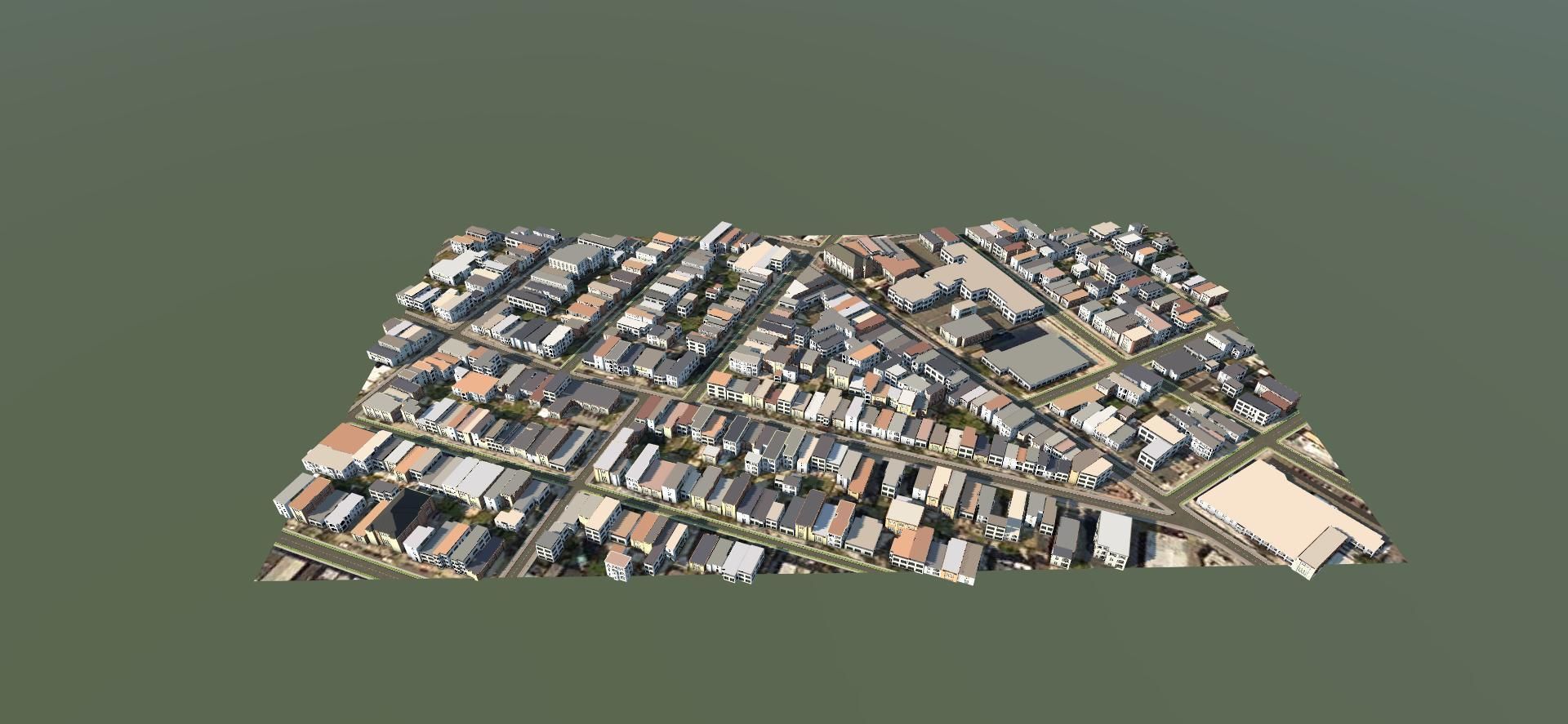 3D Lifesize Textured City Model vol 1 Low-poly 3D model_13