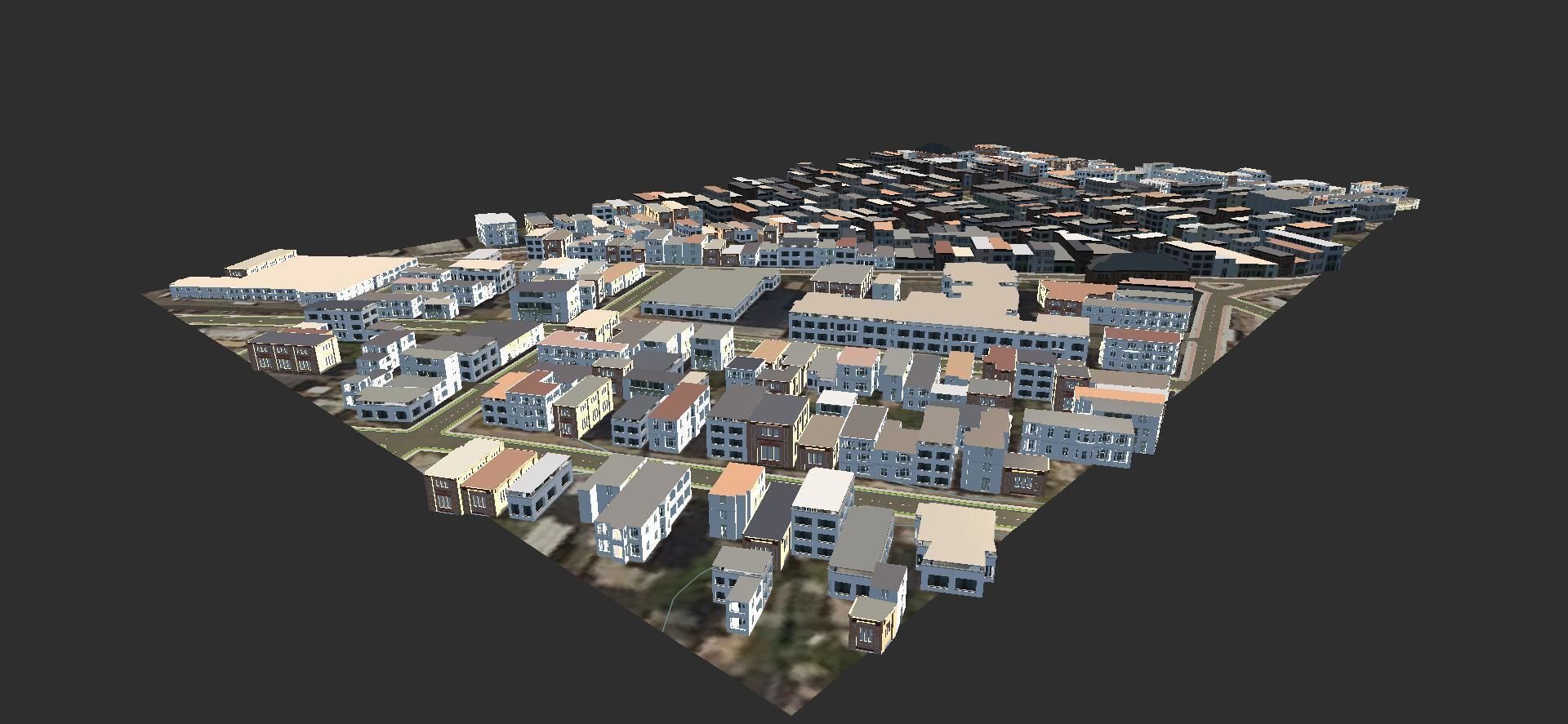 3D Lifesize Textured City Model vol 1 Low-poly 3D model_6