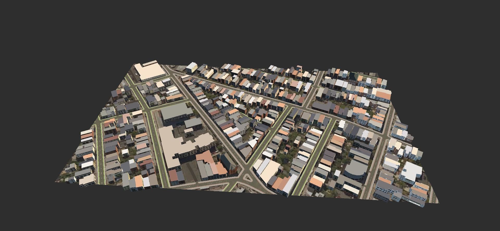 3D Lifesize Textured City Model vol 1 Low-poly 3D model_17
