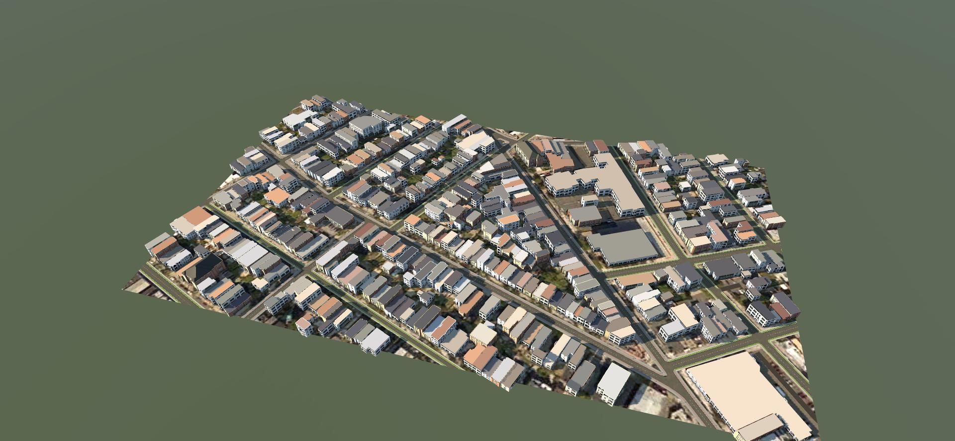 3D Lifesize Textured City Model vol 1 Low-poly 3D model_15