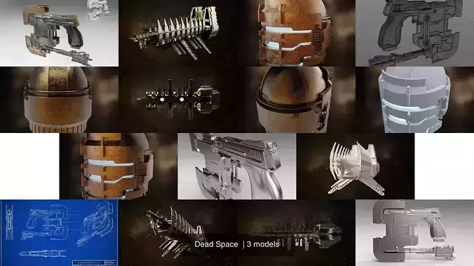 Dead Space  3D Model Collection