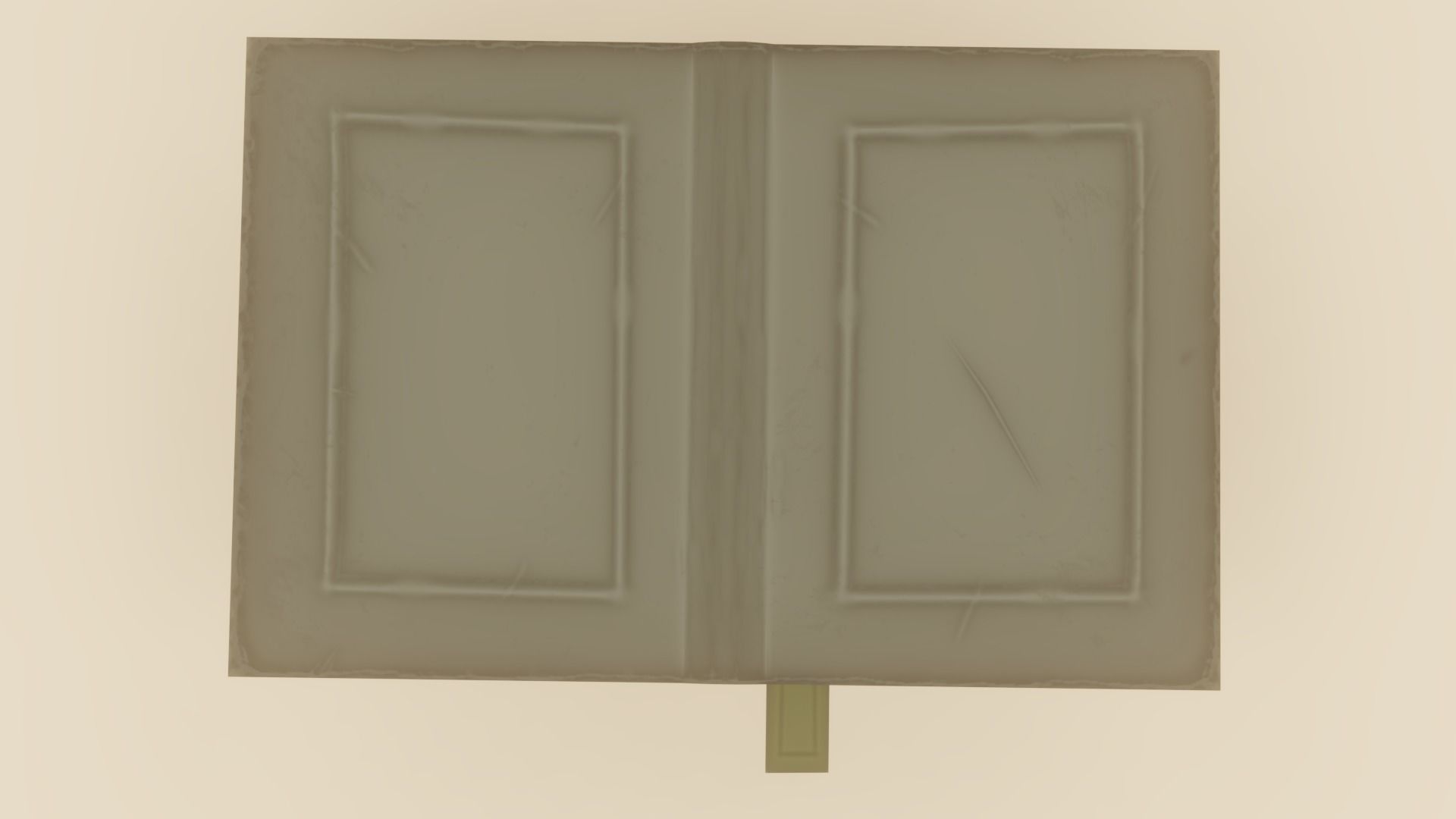 Low-Poly Stylized Book Game Ready Low-poly 3D model_9