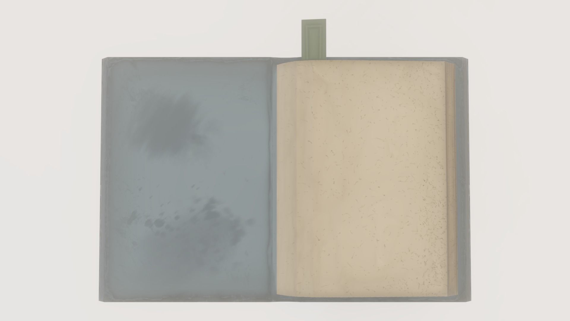 Low-Poly Stylized Book Game Ready Low-poly 3D model_8