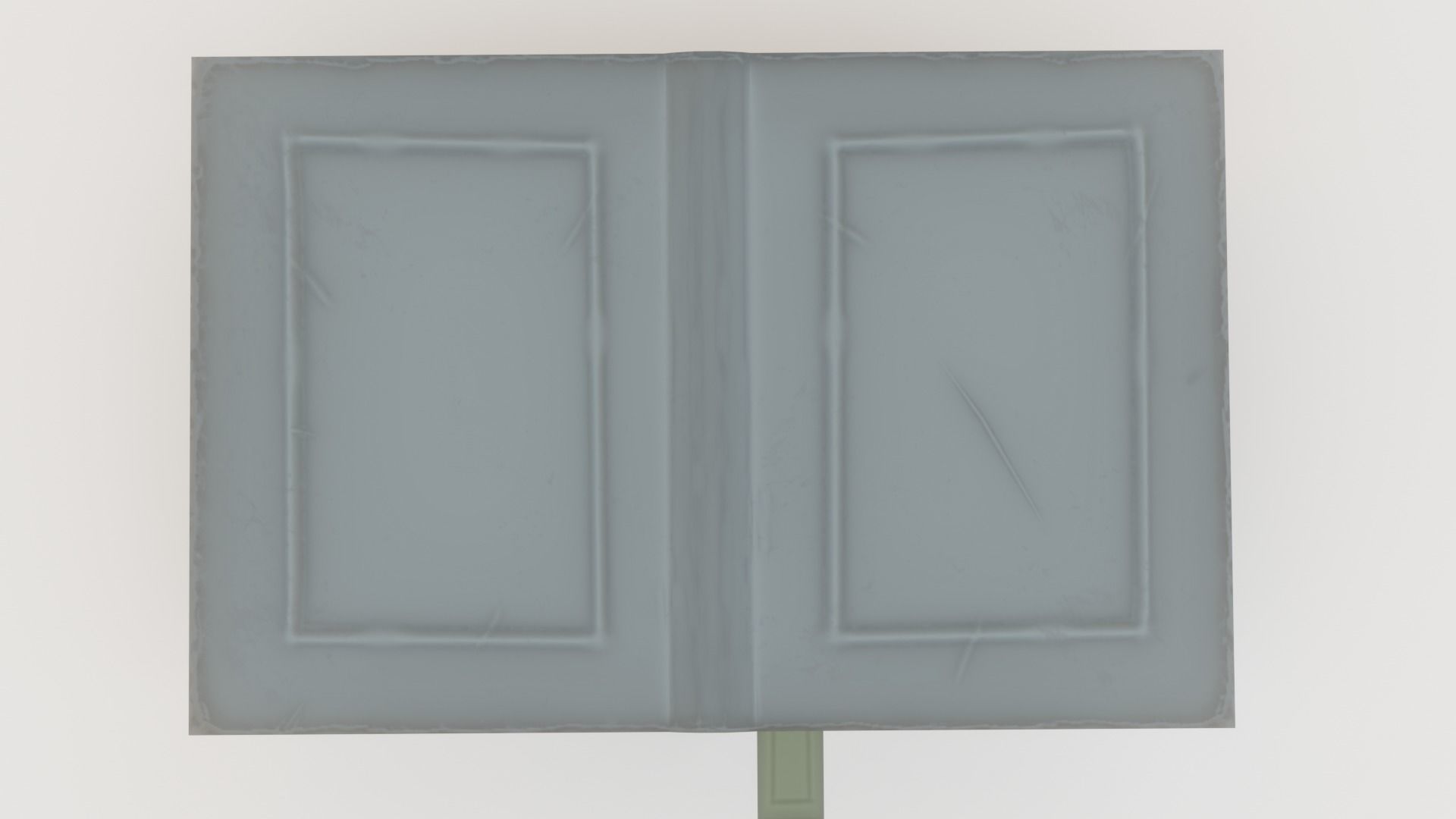 Low-Poly Stylized Book Game Ready Low-poly 3D model_10