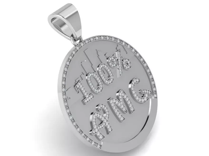 AMG Pendant 2934 3D print model 3D print model