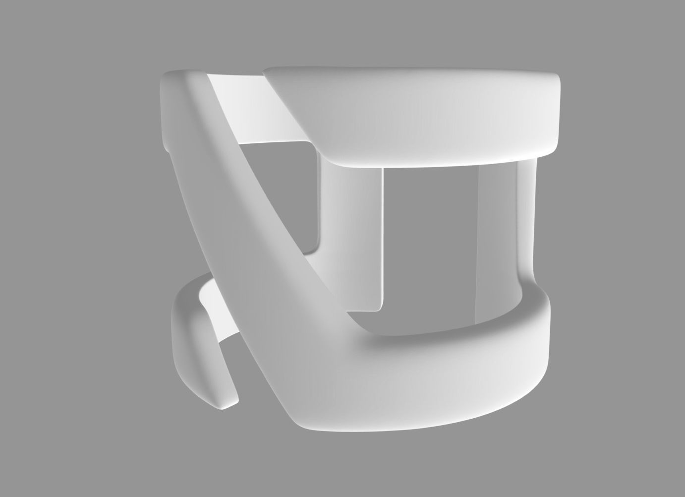 Katana Slice Ring 3D print model_3