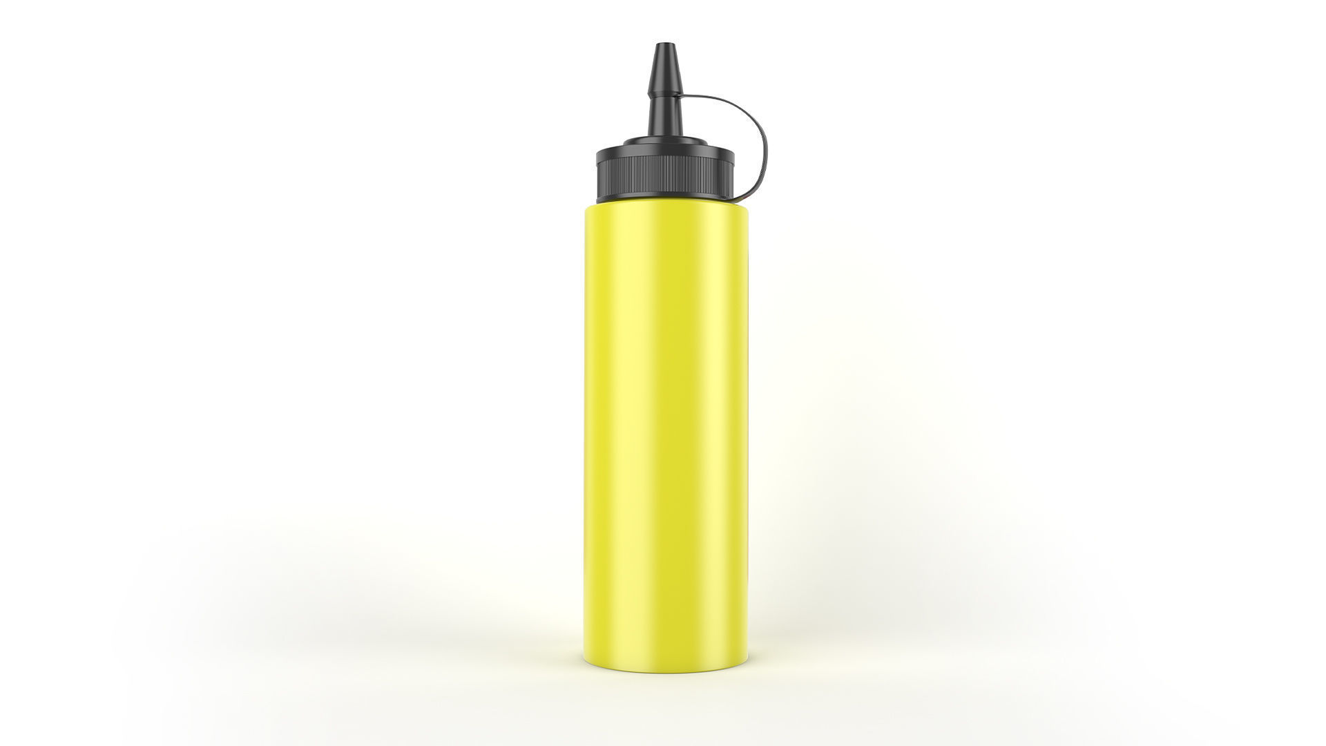 Matt Sauce Bottle 3D model_3