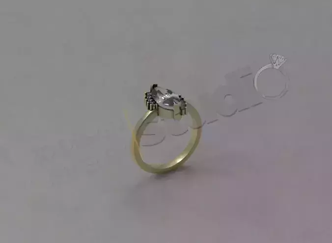 Marquise luxury ring design