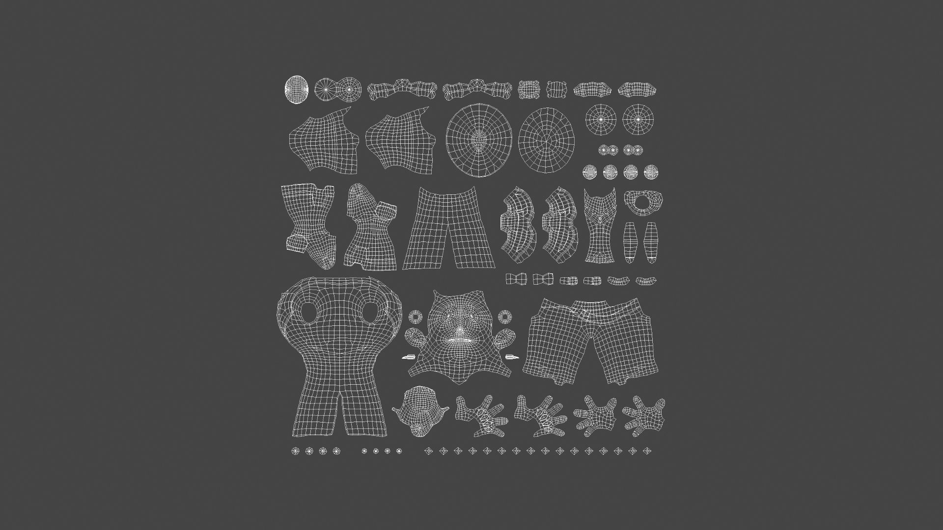 WUDY-010 Rigged Woody Low-poly 3D model_9