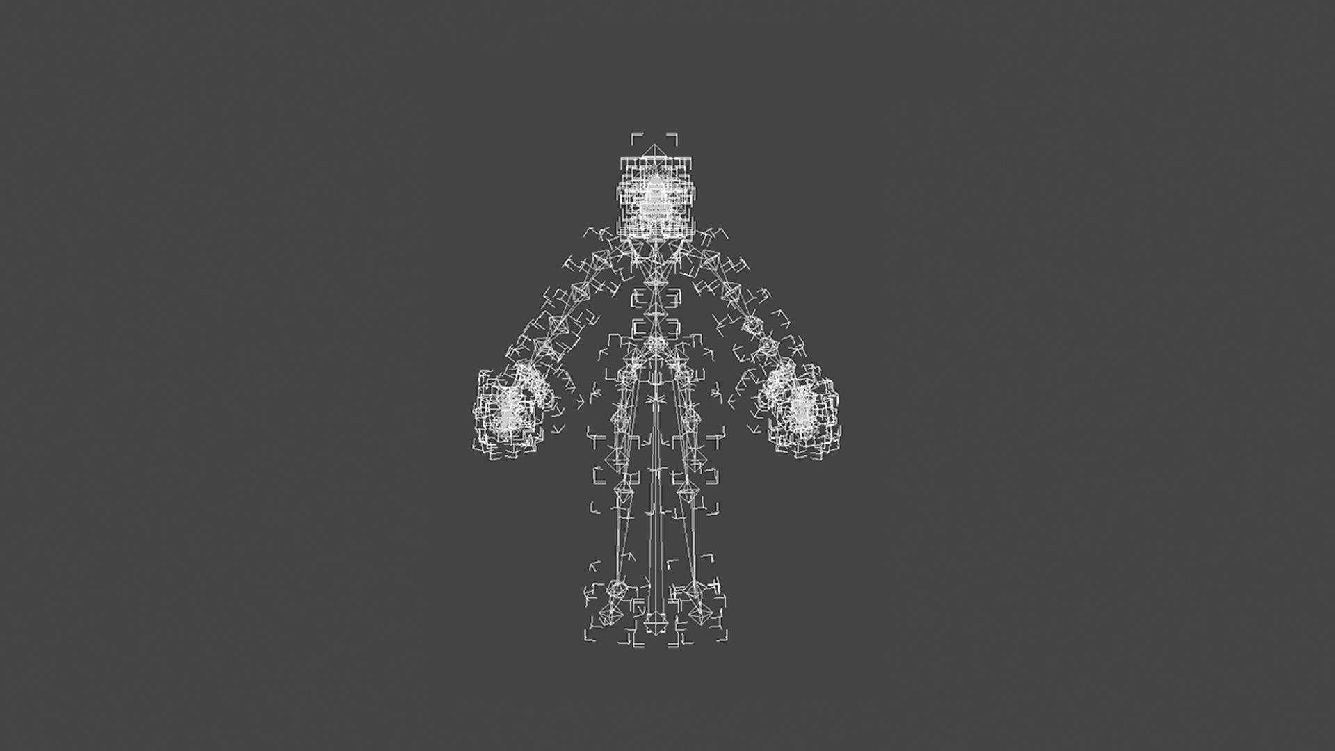 WUDY-010 Rigged Woody Low-poly 3D model_8