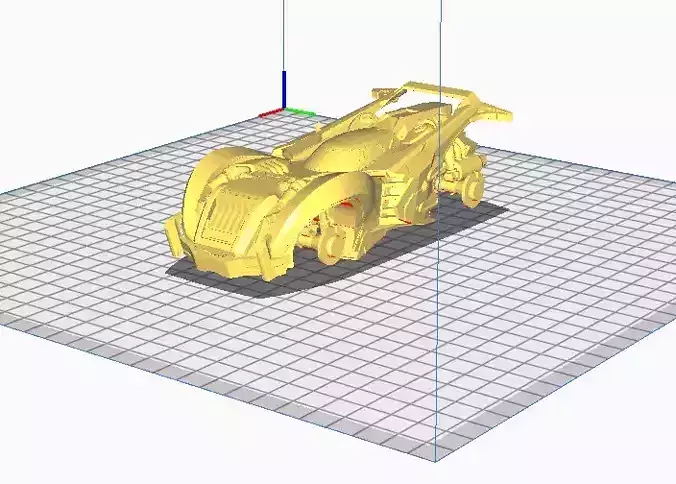 ROCKET LEAGUE Hotshot  3D print model