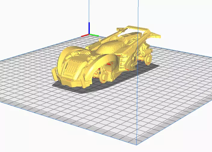 ROCKET LEAGUE Hotshot  3D print model_0