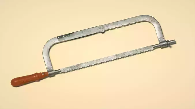 saw  hand saw hacksaw C4D model