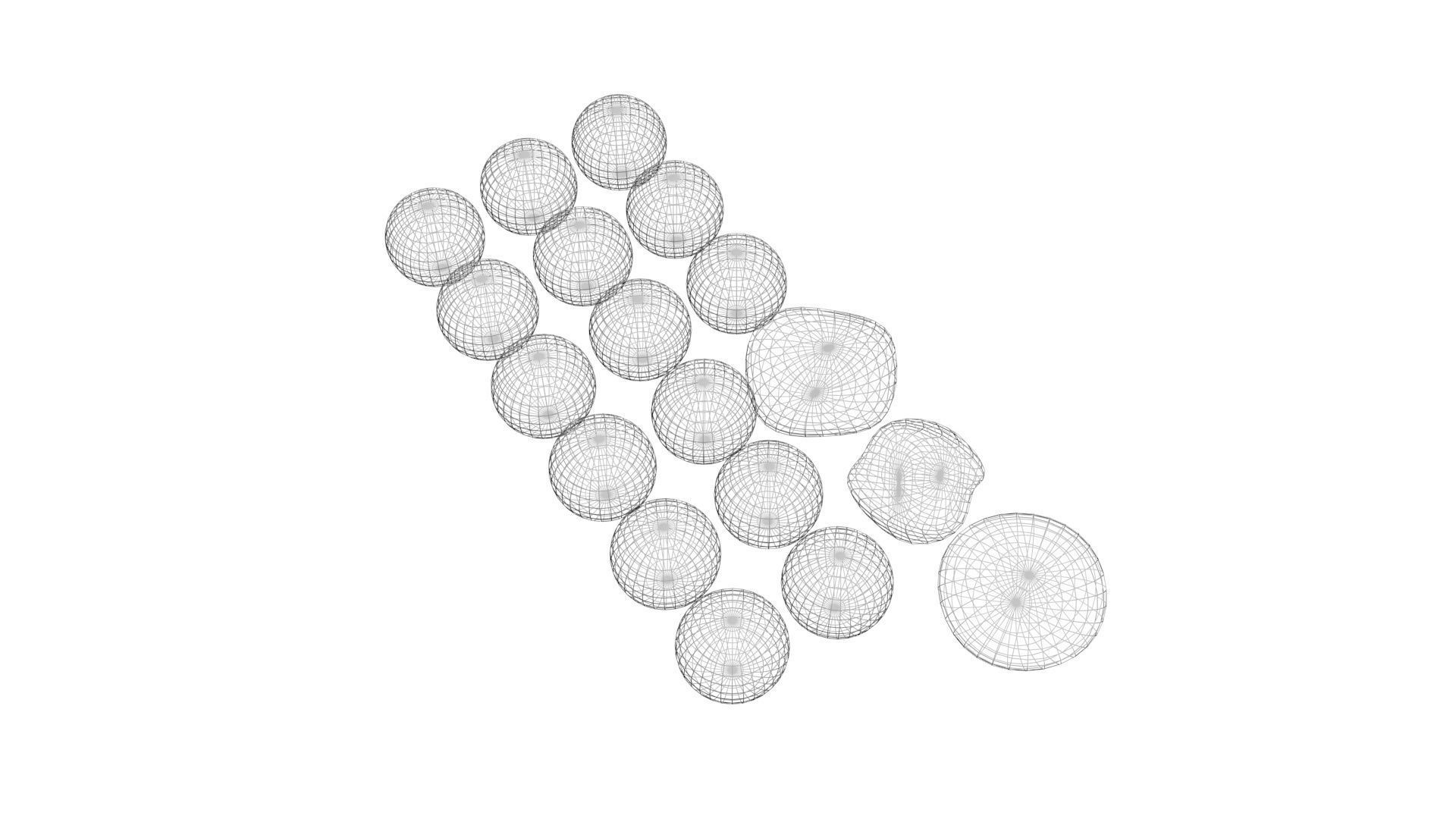 Squish Balls 3D model_11