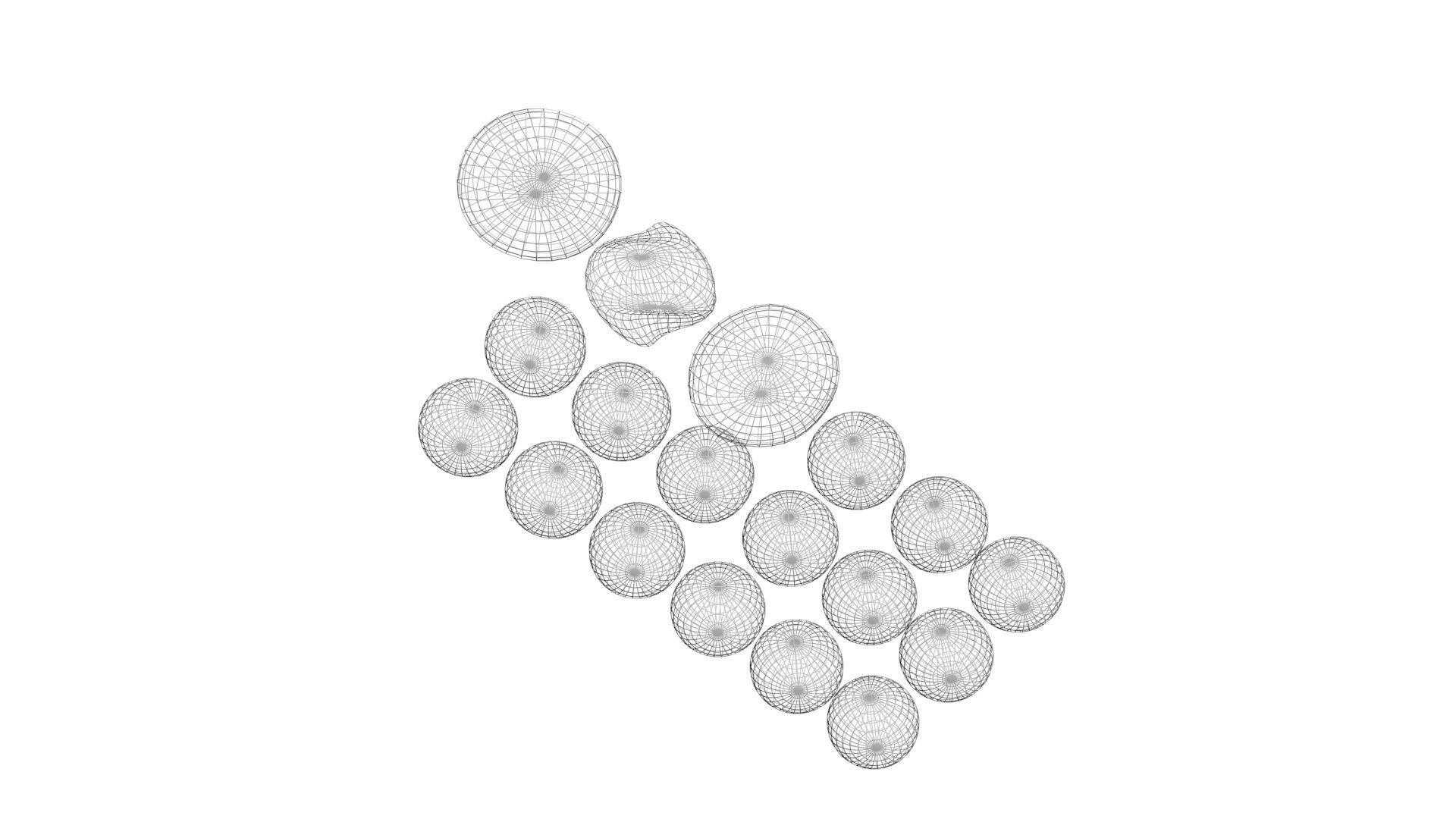 Squish Balls 3D model_12