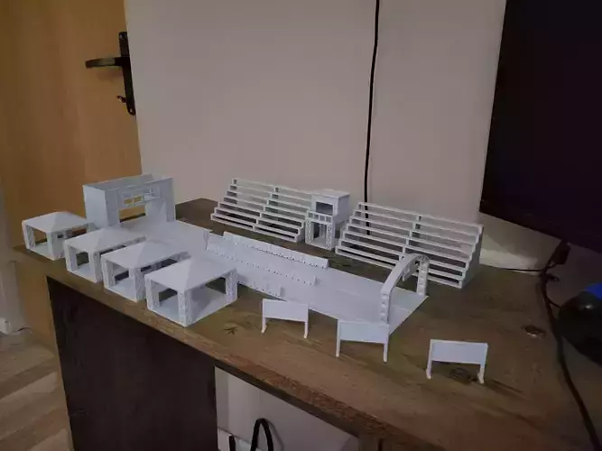 Drag strip 402mm  3D print model