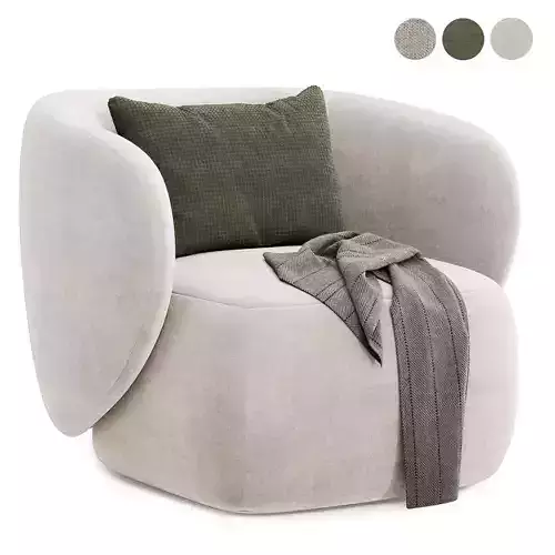SWELL Armchair by Grado Design 3D model