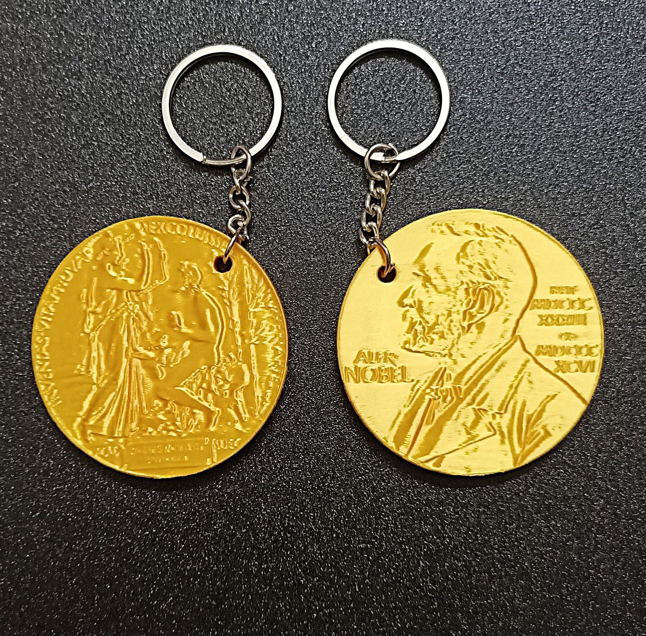 Nobel Prize 3D print model_2