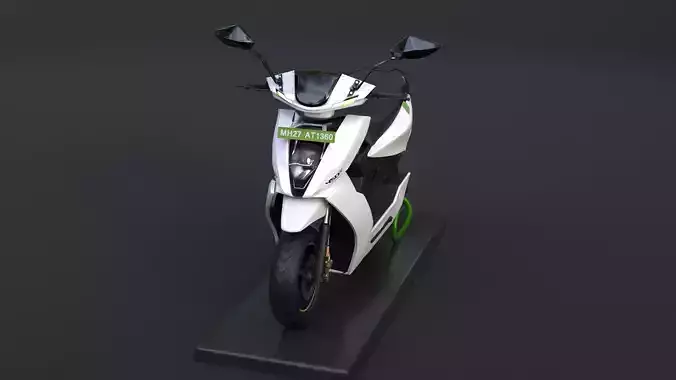 Ather 450x 3d model made in Blender 3d 3D model