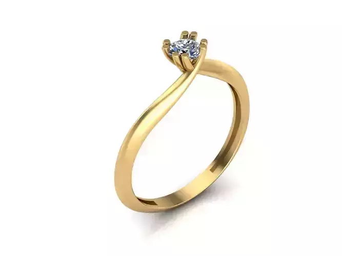  Women Ring - Womens Ring STL READY FILE With 3DM Files 3D model 3D print model