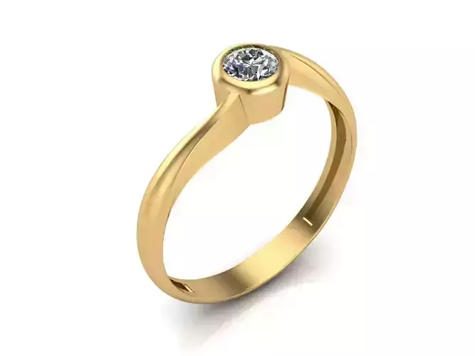  Women Ring - Womens Ring STL READY FILE With 3DM Files 3D model 3D print model