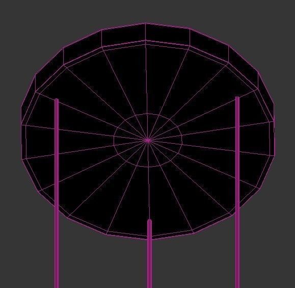 BOCCI three sphere pendant lights in chrome and glass 3D model_3