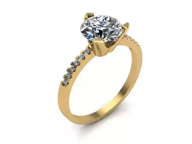  Women Ring - Womens Ring STL READY FILE With 3DM Files 3D model 3D print model