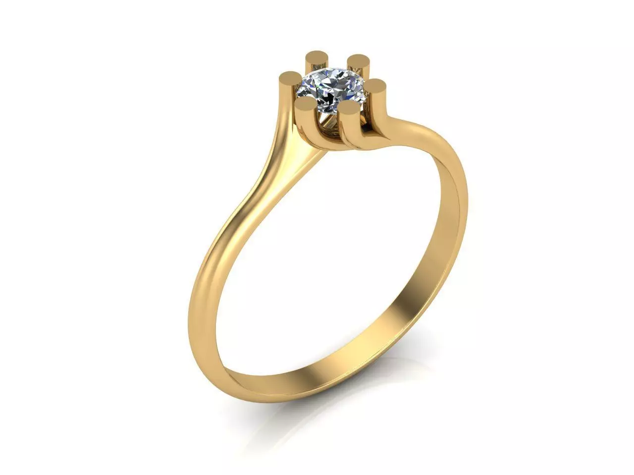  Women Ring - Womens Ring STL READY FILE With 3DM Files 3D model 3D print model_0