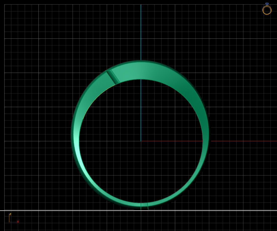  Women Ring - Womens Ring STL READY FILE With 3DM Files 3D model 3D print model_3