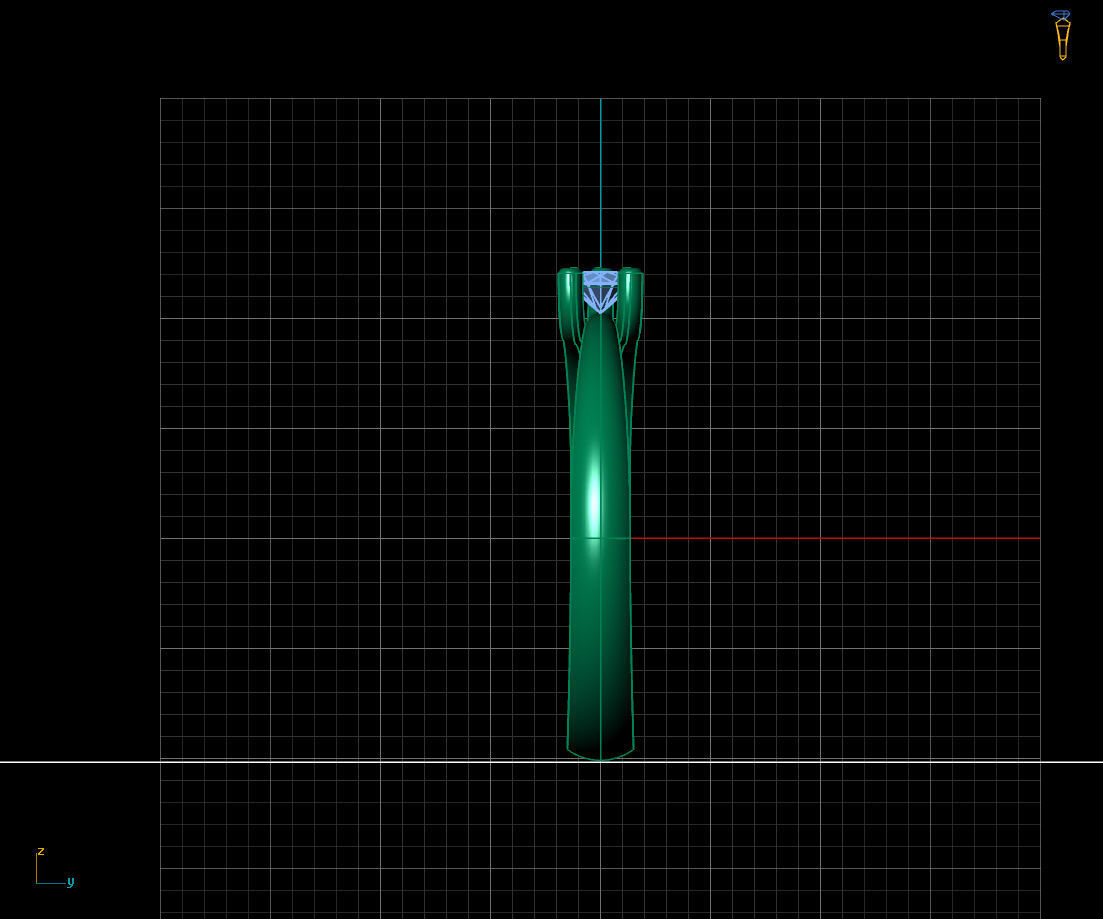  Women Ring - Womens Ring STL READY FILE With 3DM Files 3D model 3D print model_4