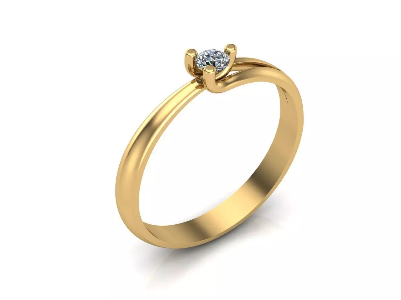  Women Ring - Womens Ring STL READY FILE With 3DM Files 3D model 3D print model_0