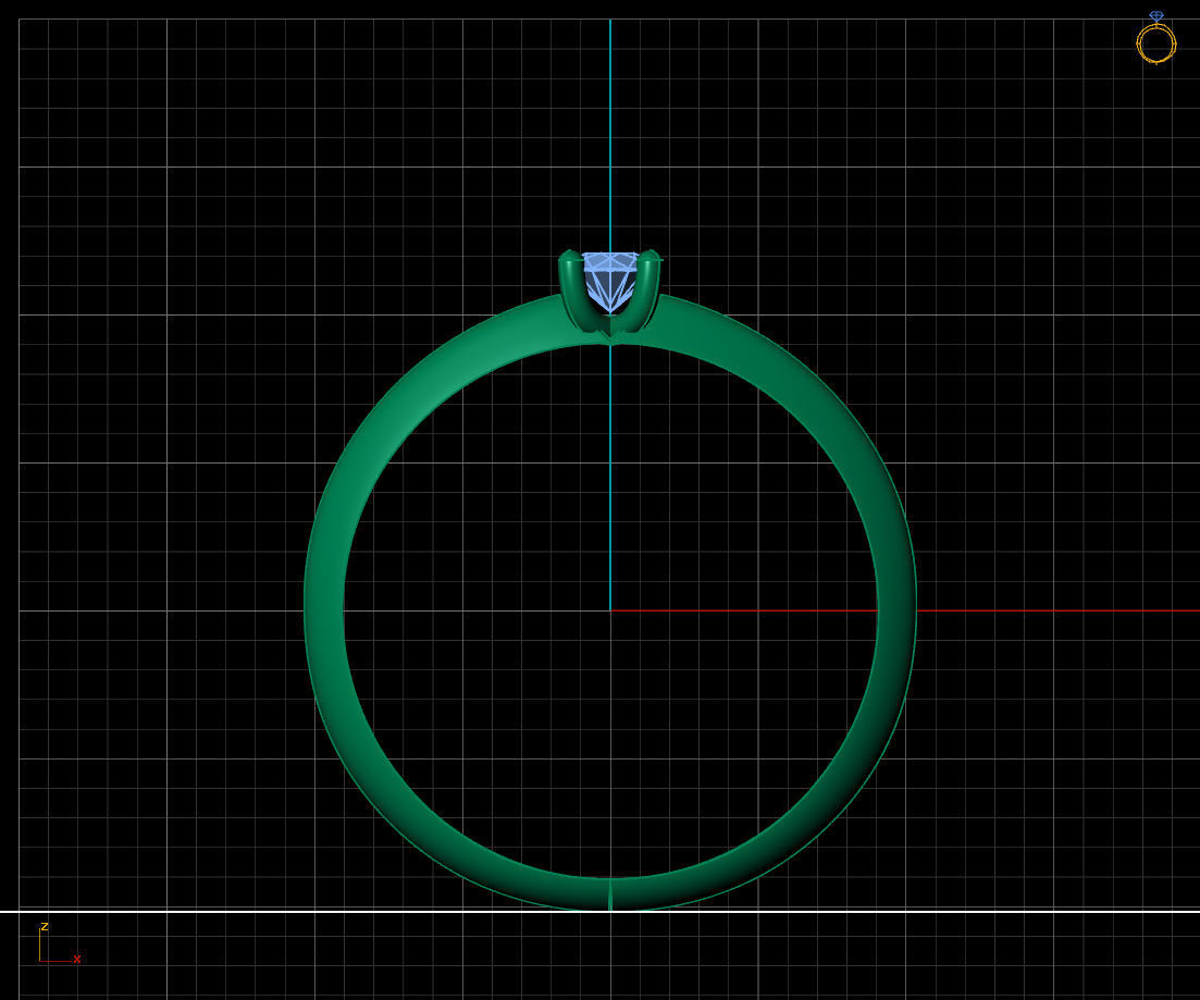  Women Ring - Womens Ring STL READY FILE With 3DM Files 3D model 3D print model_3