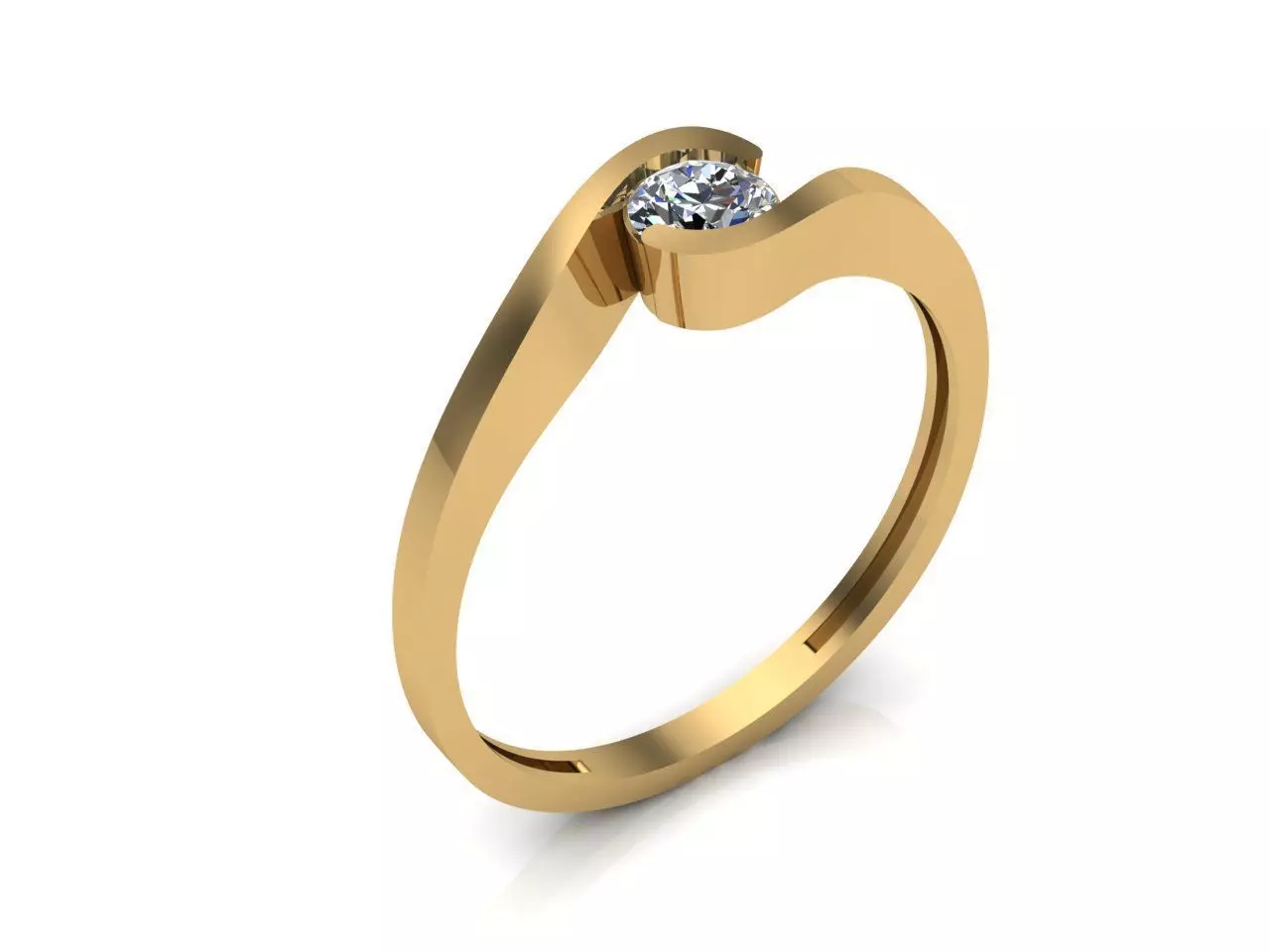  Women Ring - Womens Ring STL READY FILE With 3DM Files 3D model 3D print model_0