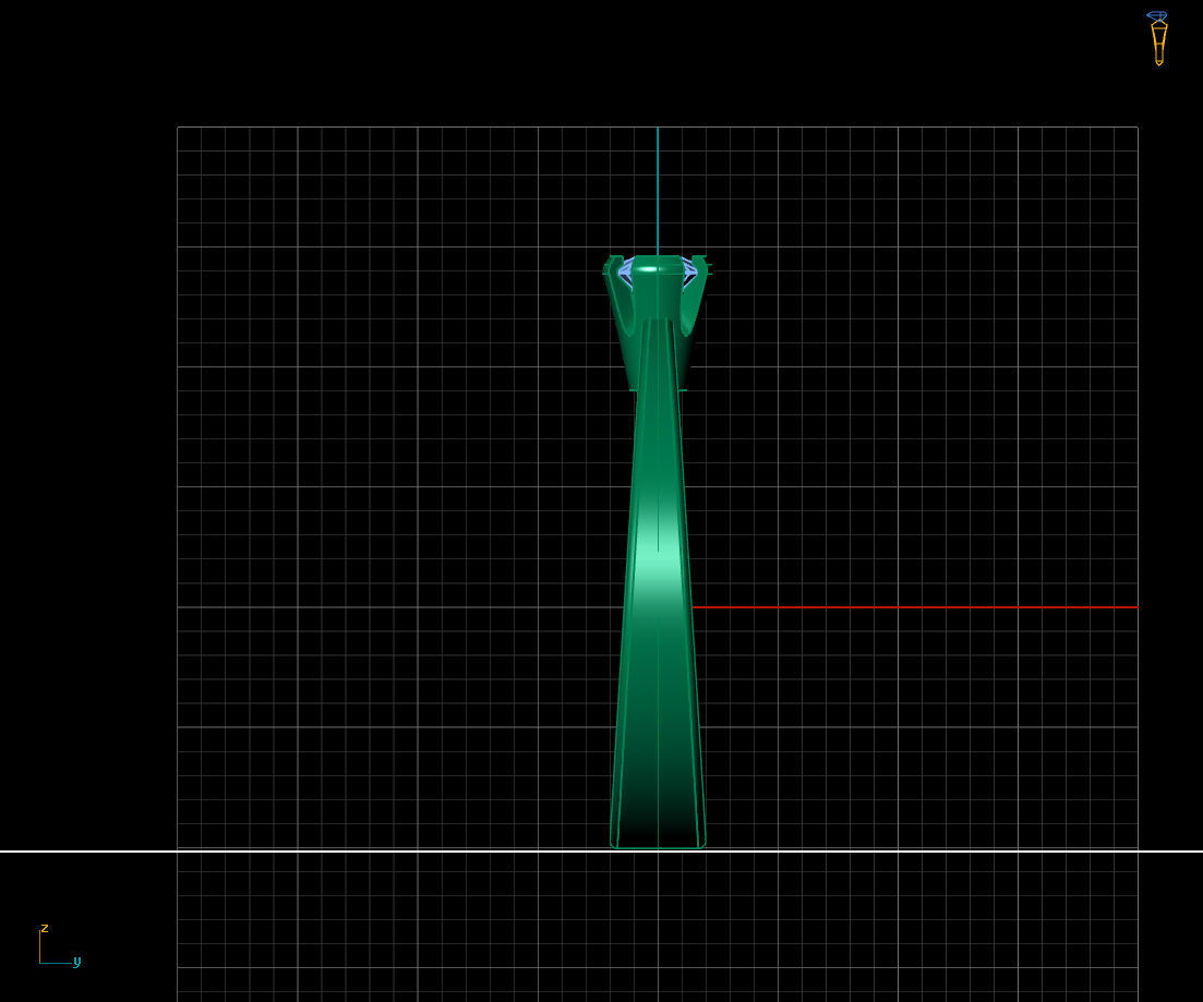  Women Ring - Womens Ring STL READY FILE With 3DM Files 3D model 3D print model_4