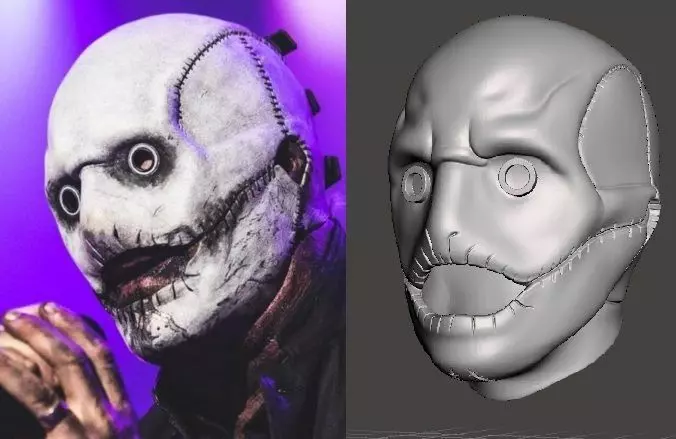 Slipknot Corey Taylor mask 2022 3D print model