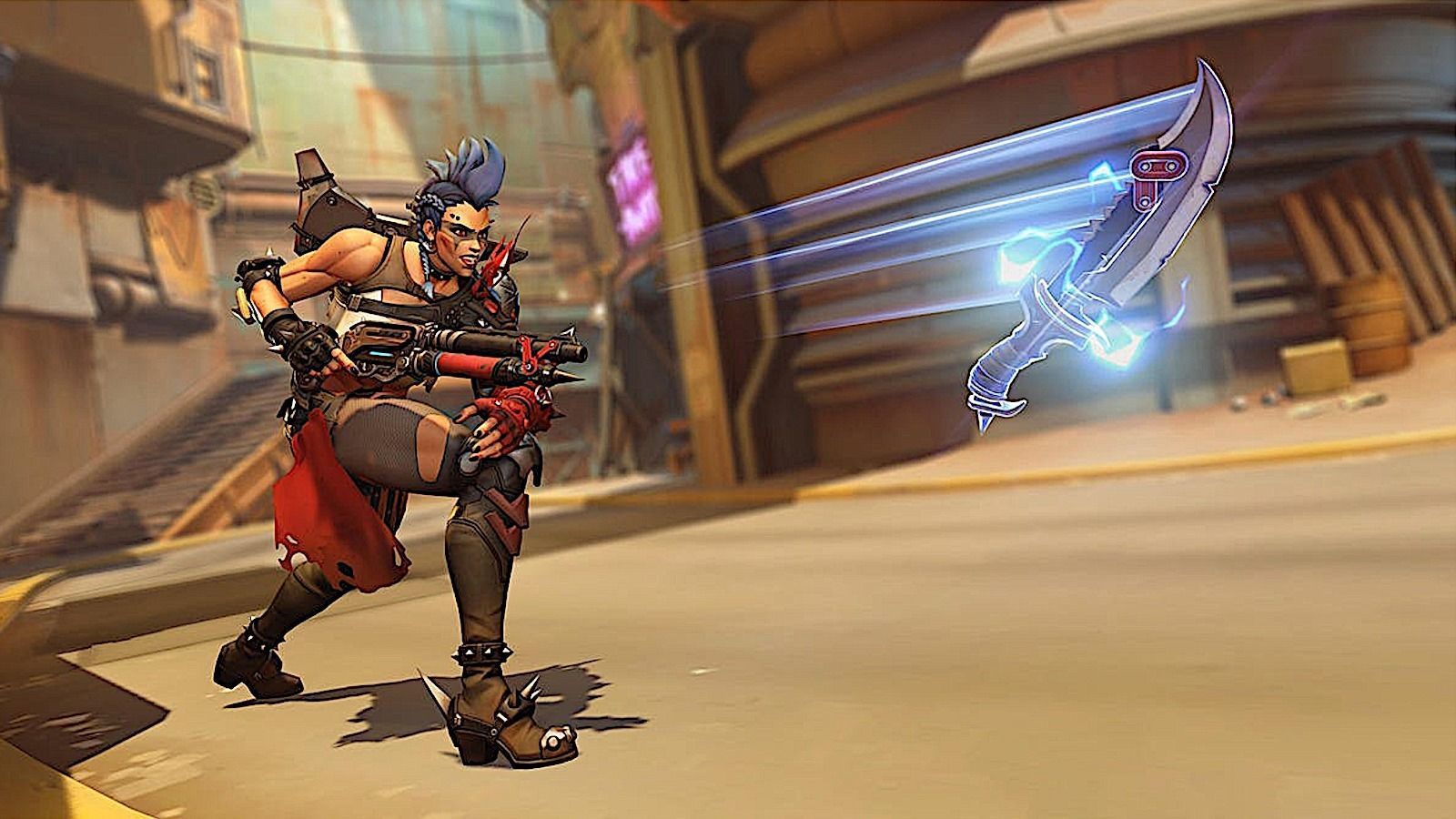 Overwatch - Junker Queen Knife 3D print model_4