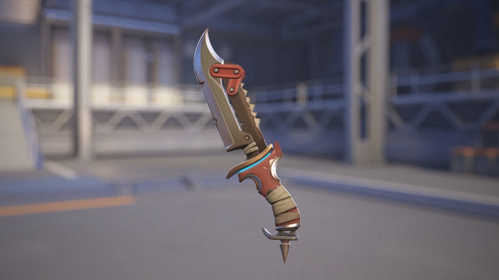 Overwatch - Junker Queen Knife 3D print model_3