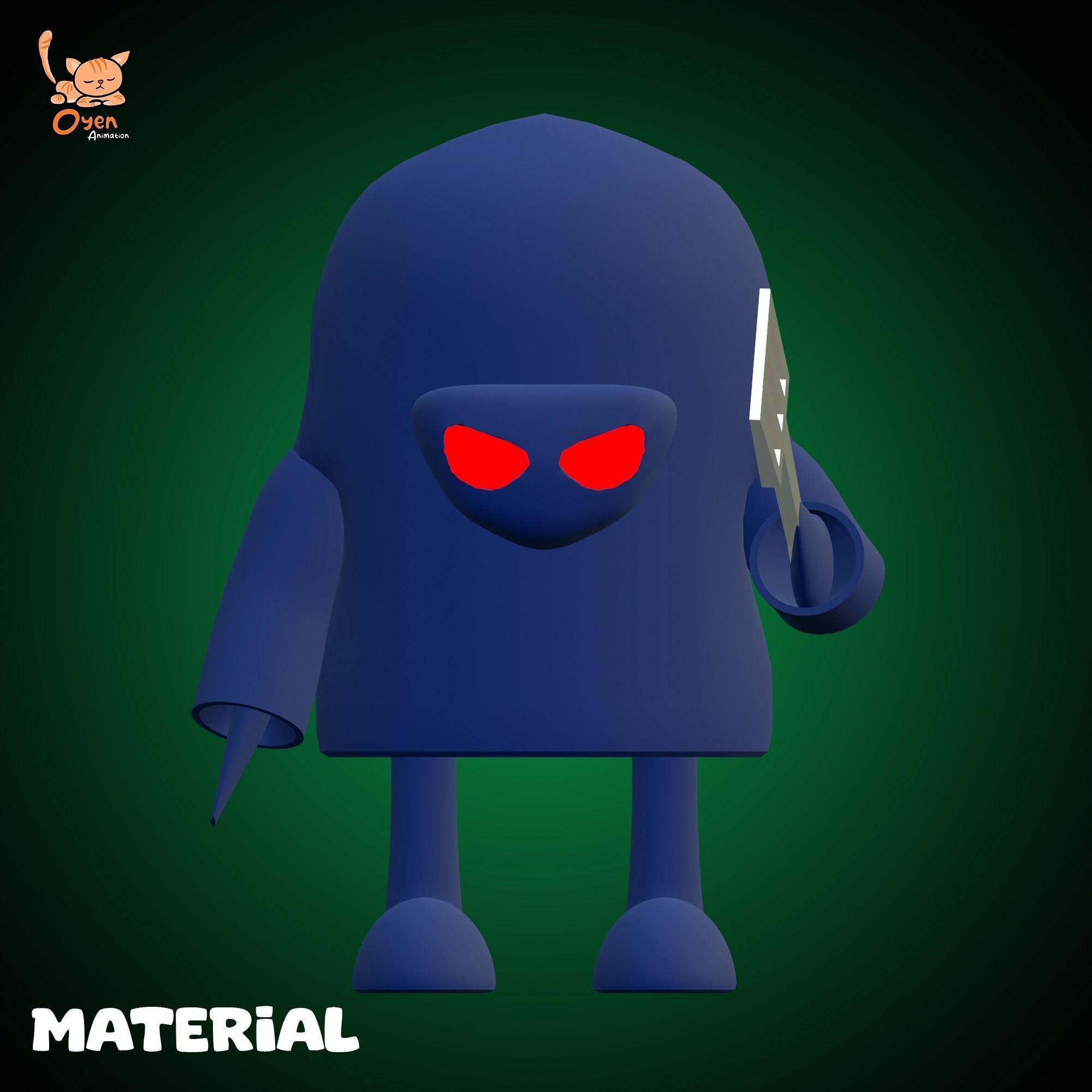 The Hash slinging Slasher Creepy version 3D model_3