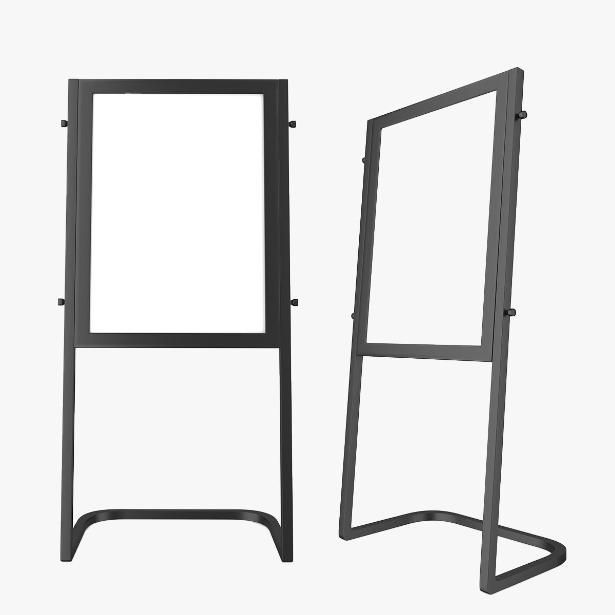 Sign Board  3D model_3