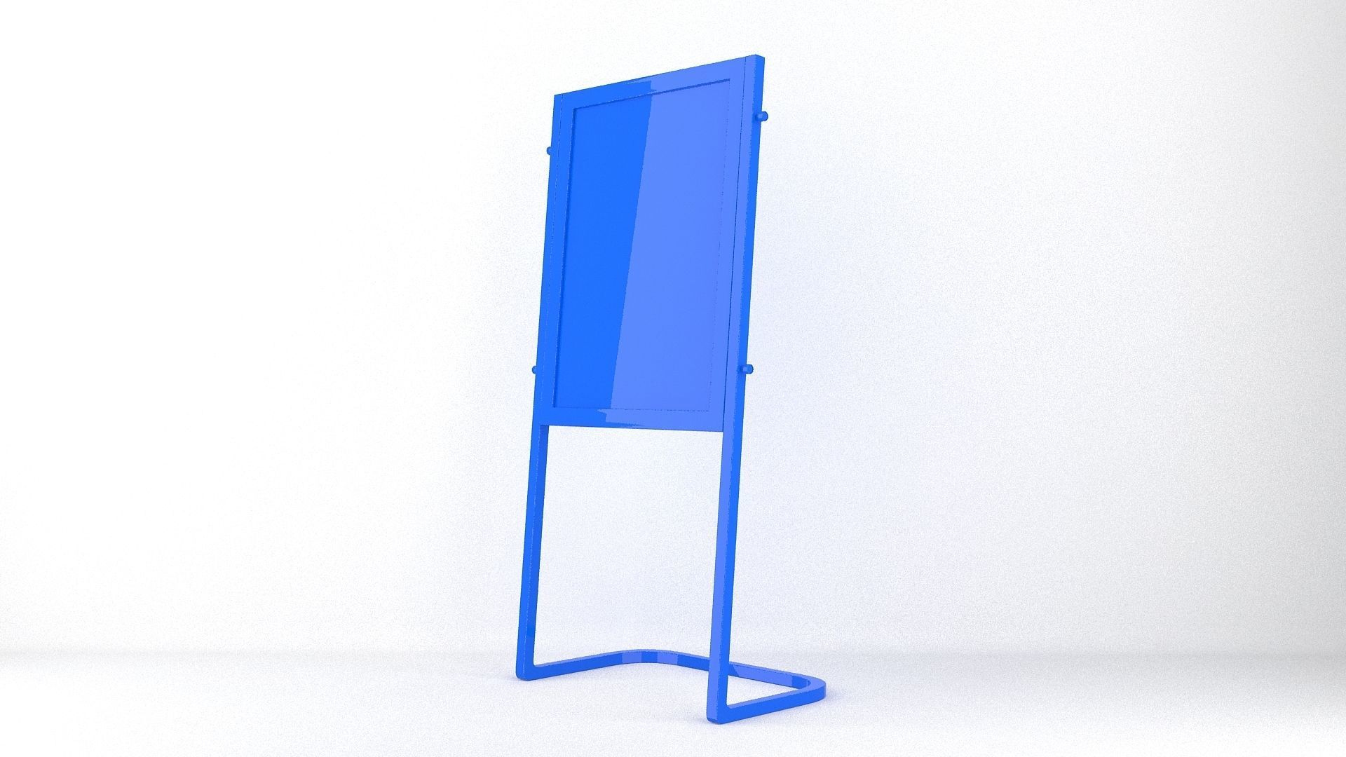 Sign Board  3D model_7