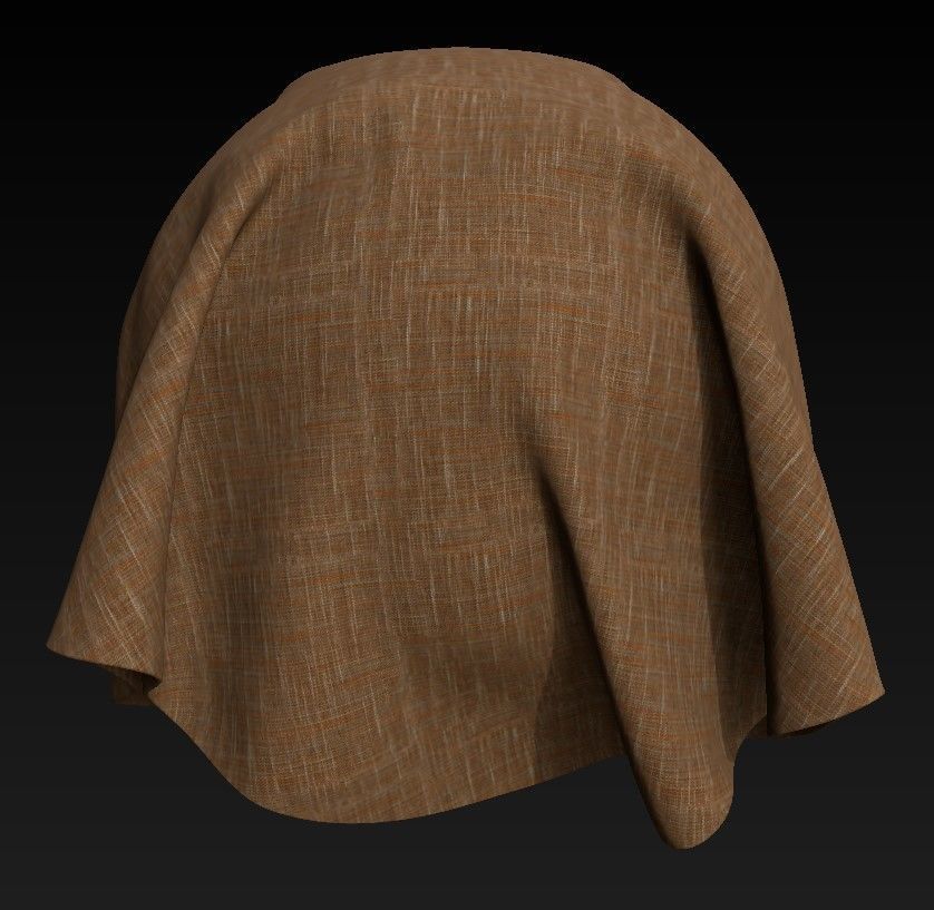 10 Fabric Texture Vol 11 Low-poly 3D model_2