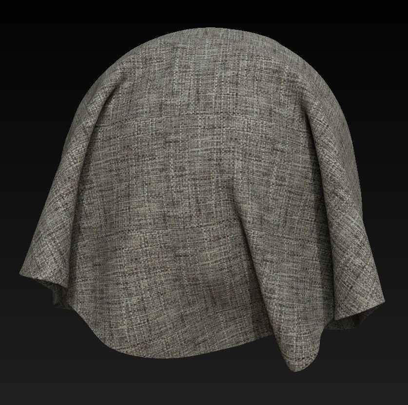 10 Fabric Texture Vol 11 Low-poly 3D model_5