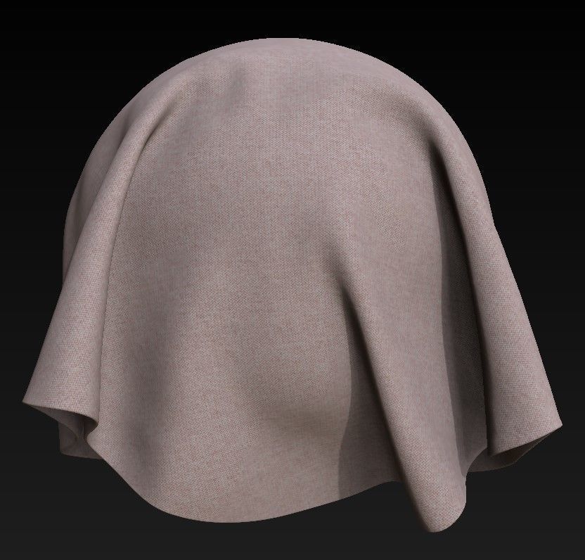 10 Fabric Texture Vol 11 Low-poly 3D model_3