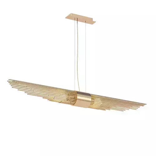 SUSPENSION modern pendant light in gold
