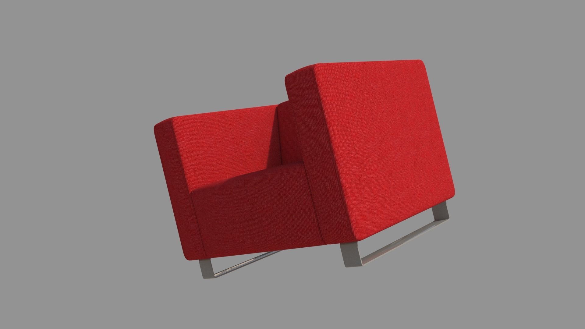 Fasion Sofa 3D model_11