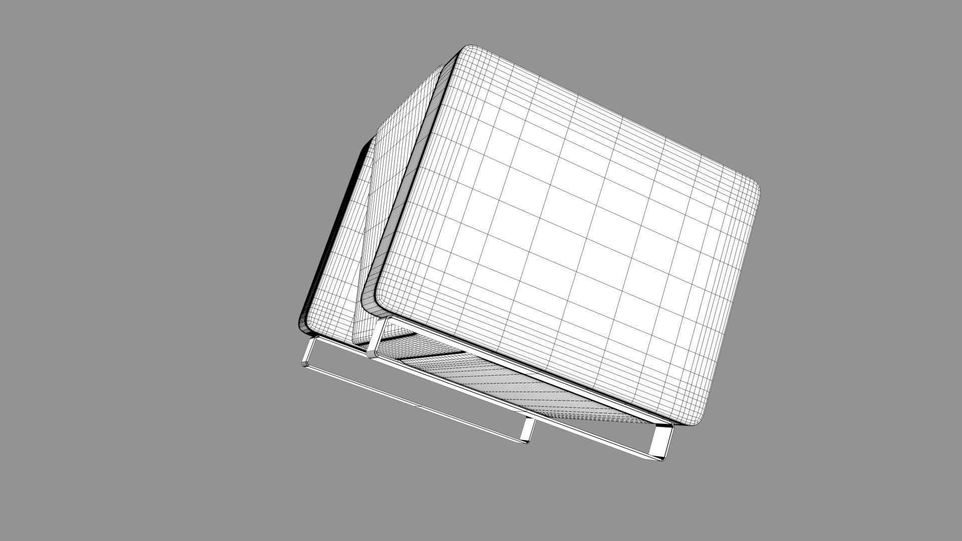 Fasion Sofa 3D model_6