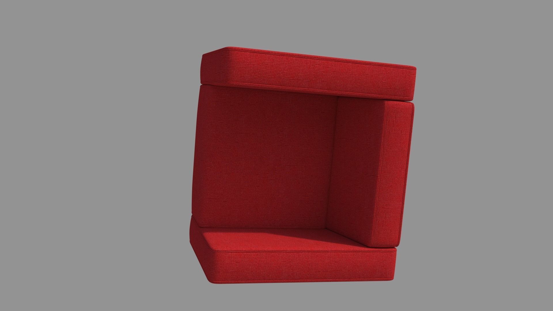 Fasion Sofa 3D model_17