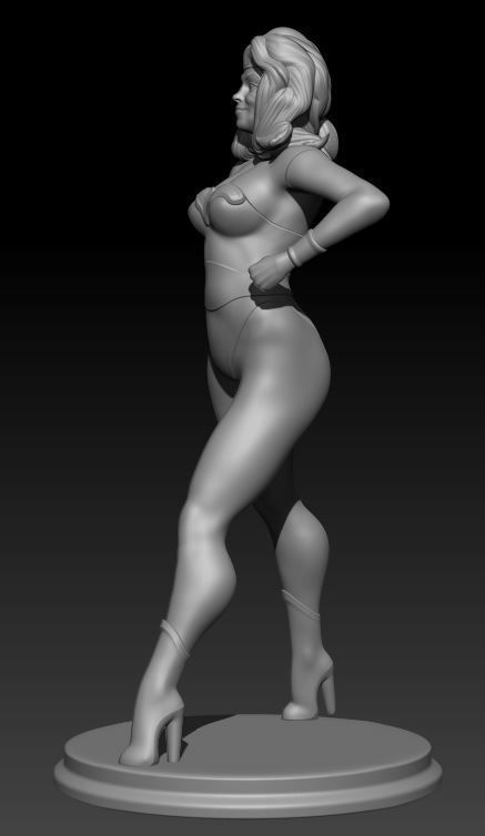 Wonder woman 3D print model_1